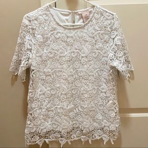 Super cute Philosphy lace top!